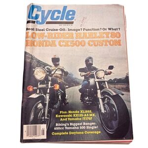 Cycle Magazine May 1979 Harley 80 Honda CX500 Custom Yamaha IT175F Daytona 79